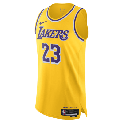 Los Angeles Lakers Icon Edition Men's Nike NBA Swingman Shorts. Nike IL