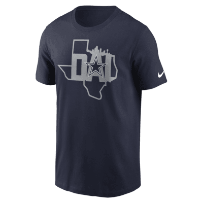 Dallas Cowboys Local Essential Men's Nike NFL T-Shirt. Nike.com