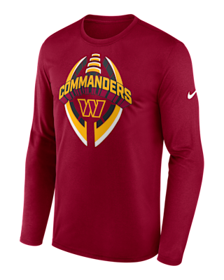 Мужская футболка Washington Commanders Legend Icon Nike Dri-FIT NFL Long-Sleeve