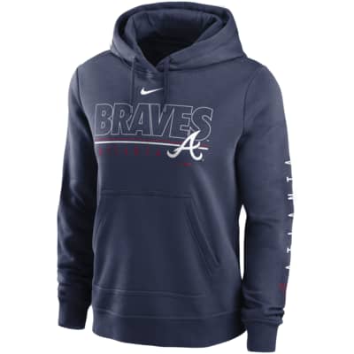 nike braves hoodie