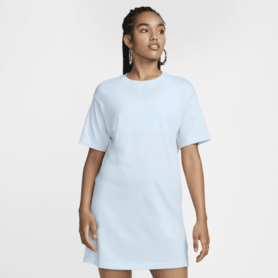 Vestido tipo playera oversized para mujer Nike Sportswear Chill Knit