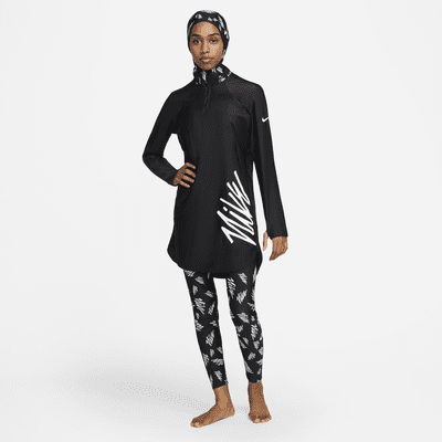 Slanke Nike Victory Print-svømmeleggings til kvinder