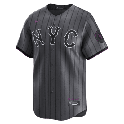 Мужские джерси Francisco Lindor New York Mets City Connect
