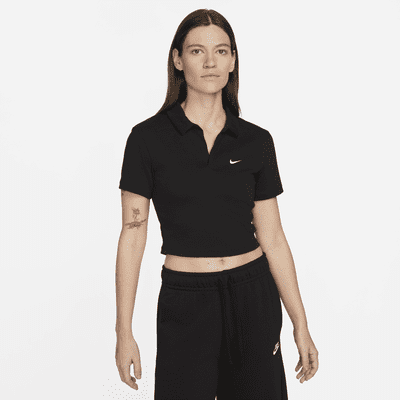 Polo de manga corta para mujer Nike Sportswear Essential