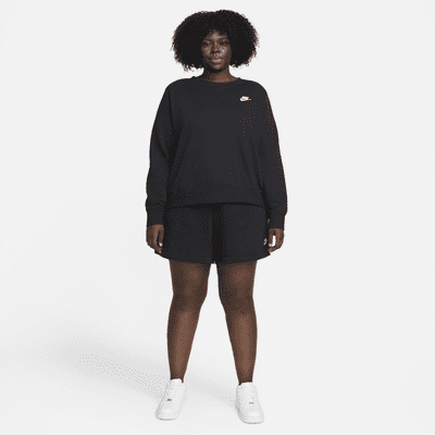 Nike Sportswear Club Fleece Women's Crew-Neck Sweatshirt (Plus Size)