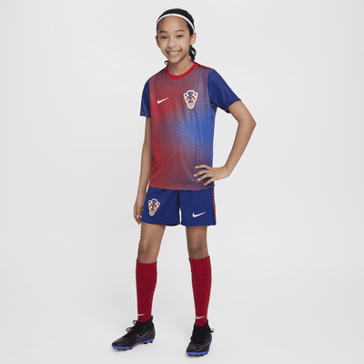 Kroatië Academy Pro Nike Dri-FIT voetbaltop met korte mouwen voor kids