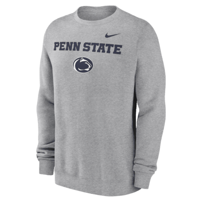 Penn State Nittany Lions Primetime Primary Stack Men's Nike College Pullover Crew