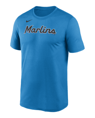 Men's Miami Marlins Nike Orange 2016 Authentic Collection Legend Team Issue  1.6 Performance T-Shirt