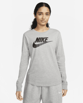 Женская футболка Nike Sportswear Essentials Long-Sleeve Logo