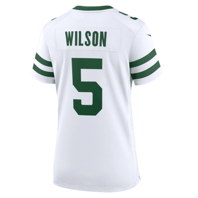 Jersey de fútbol americano Nike de la NFL Game para mujer Garrett Wilson New York Jets