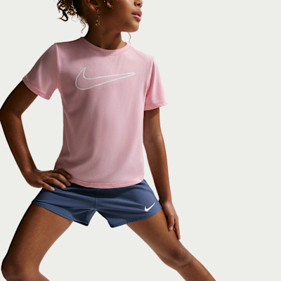 Shorts de tejido Woven para niños talla pequeña Nike Dri-FIT One