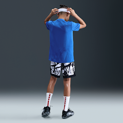 Shorts de básquetbol Dri-FIT para niños talla grande Nike Court
