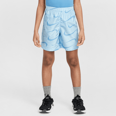 Conjunto de shorts de 2 piezas con estampado Rhythm para niños talla pequeña Nike Dri-FIT