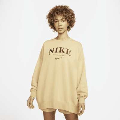 Sudadera de tejido Fleece extrangrande para mujer Nike Sportswear  Essentials. Nike.com