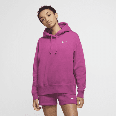 nike pink and purple hoodie
