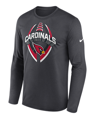 Мужская футболка Arizona Cardinals Legend Icon Nike Dri-FIT NFL Long-Sleeve