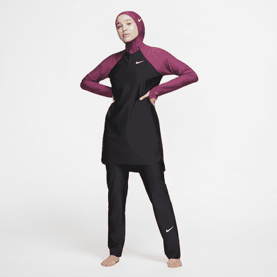 Nike Victory Schwimm-Leggings mit geradem Schnitt und voller Abdeckung für Damen