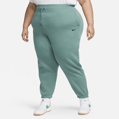 Nike Sportswear Phoenix Fleece Women's High-Waisted Oversized Tracksuit Bottoms (Plus Size)