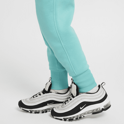 Pants ajustados de cintura alta para niñas talla grande Nike Sportswear Club Fleece