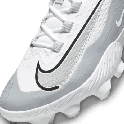 Nike Alpha Huarache Elite 2 Low Baseball Cleat In White