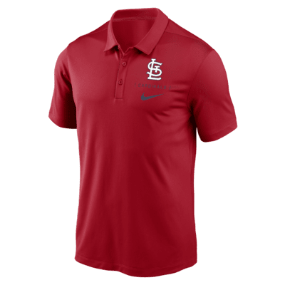 St. Louis Cardinals Franchise Logo Men's Nike Dri-FIT MLB Polo