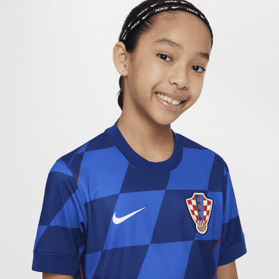 Kroatien 2024/25 Stadium Away Nike Replika-Fußballtrikot mit Dri-FIT-Technologie (ältere Kinder)