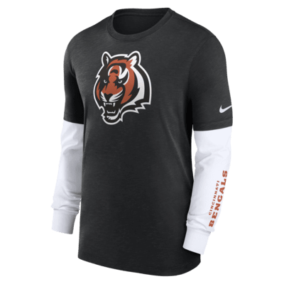 Cincinnati Bengals Nike Preschool Long Sleeve T-Shirt - Black