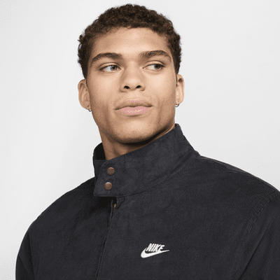 Veste Harrington en velours côtelé Nike Sportswear Club pour homme