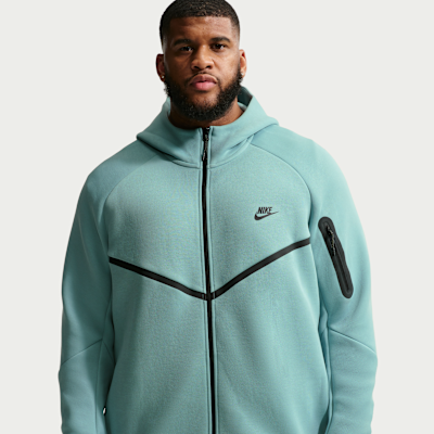 Chamarra Windrunner de tejido Fleece de cierre completo para hombre Nike Tech