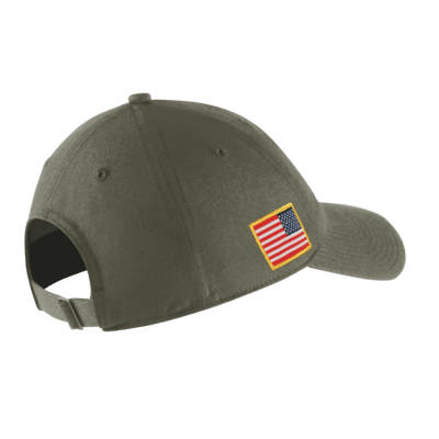 Gorra universitaria Nike ajustable Air Force Heritage86