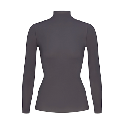 NikeSKIMS Weightless Layers Women's Mock-Neck Long-Sleeve Top
