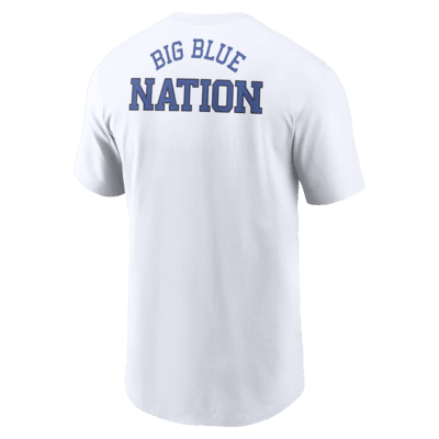 Playera universitaria Nike para hombre Kentucky Wildcats Blitz