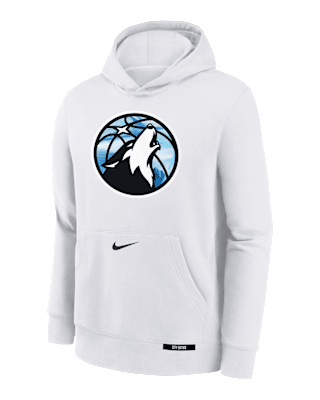 Подростковое худи Minnesota Timberwolves Club City Edition Big Kids' Nike NBA Pullover Hoodie