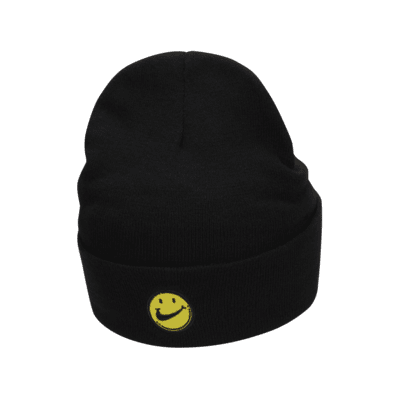 Nike Peak Kids' Reversible Tall Cuff Smiley Beanie