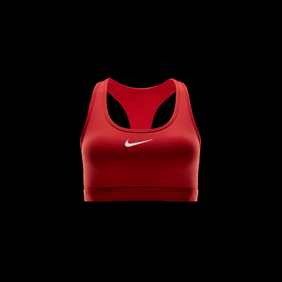 Bra deportivo con almohadillas para mujer Nike Swoosh Medium Support