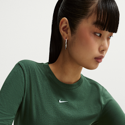 Nike Sportswear Chill Knit Women's Slim Long-Sleeve Cropped Top