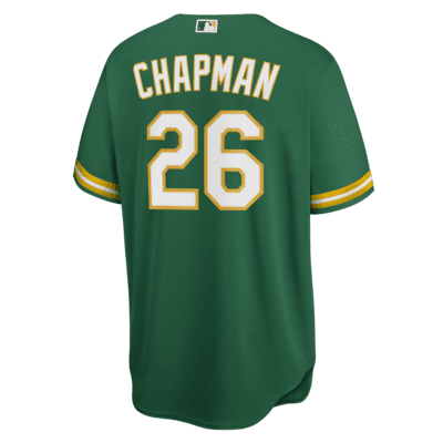 Youth Nike Matt Chapman White Oakland Athletics Home 2020 Replica Player  Jersey