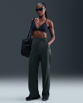 Женские  Nike 24.7 PerfectStretch Dri-FIT High-Waisted Loose Wide-Leg Pants