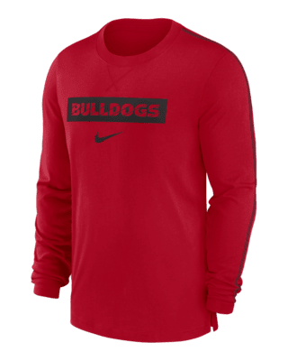 Мужская футболка Georgia Bulldogs Sideline Player Nike Dri-FIT College