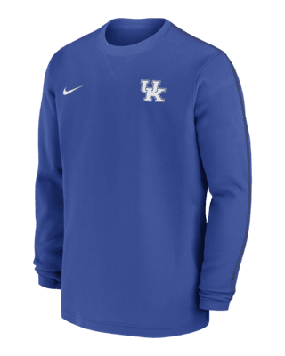 Мужские  Kentucky Wildcats Sideline Coach Nike College Long-Sleeve Top