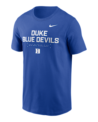 Мужская футболка Duke Courtside Basketball Nike Dri-FIT College для баскетбола