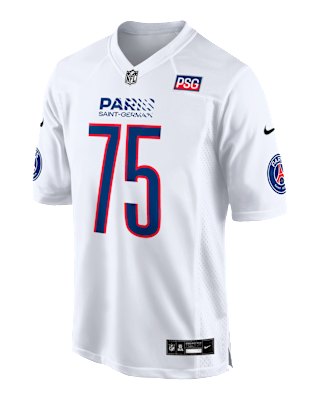 Мужские джерси Paris Saint-Germain 2025 Nike NFL Game Jersey