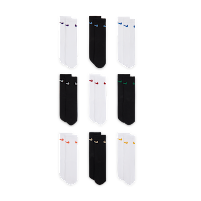 Nike Little Kids' Holiday Crew Boxed Set (9 Pairs)