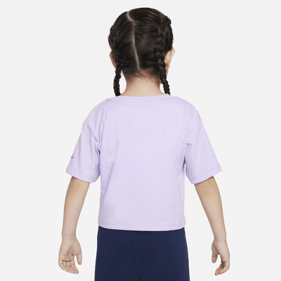 Playera infantil Nike Sweet Swoosh