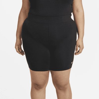 Nike Sportswear Essential Women's Mid-Rise Bike Shorts (Plus Size)