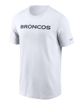 Мужская футболка Denver Broncos Primetime Wordmark Essential Nike NFL