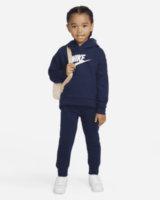 Conjunto infantil de pantalones de entrenamiento y sudadera con gorro Nike Sportswear Fleece. Nike.com