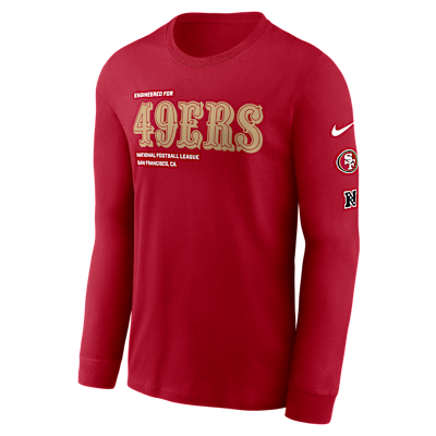 San Francisco 49ers Play To Win Essential Men's Nike NFL Long-Sleeve T-Shirt