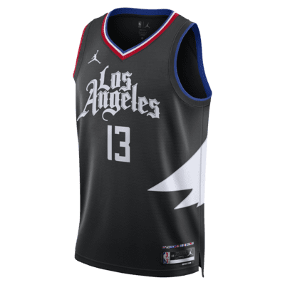 NBA_ Jersey Los Angeles Clippers''Men Kawhi Leonard Paul George Montrezl  Harrell Lou Williams Landry Shamet Navy Custom Jersey 