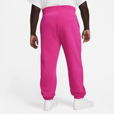 Nike Sportswear Phoenix Fleece Women's High-Waisted Oversized Tracksuit Bottoms (Plus Size)